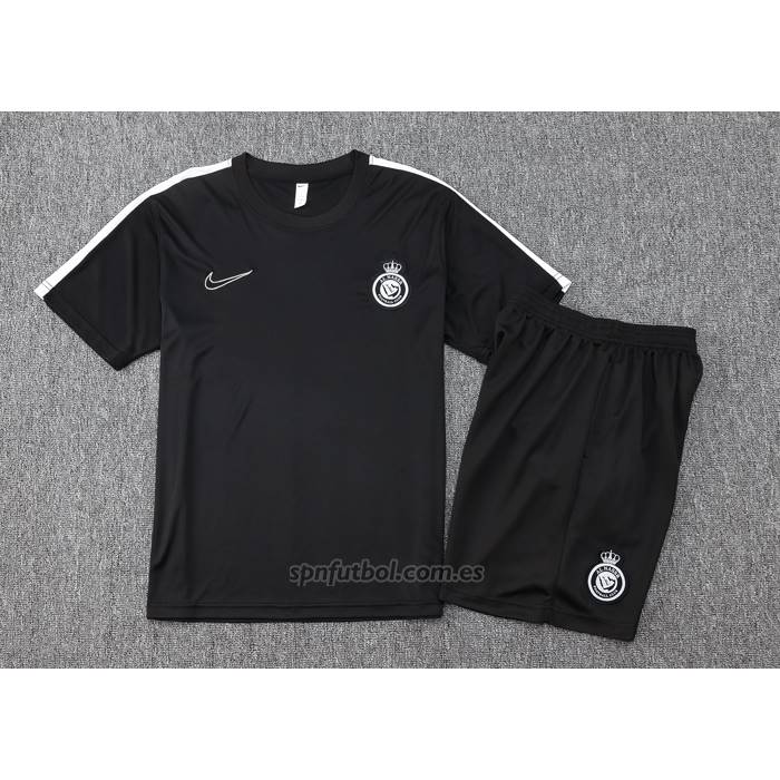 Chandal del Al Nassr Manga Corta 2024-2025 Negro - Pantalon Corto